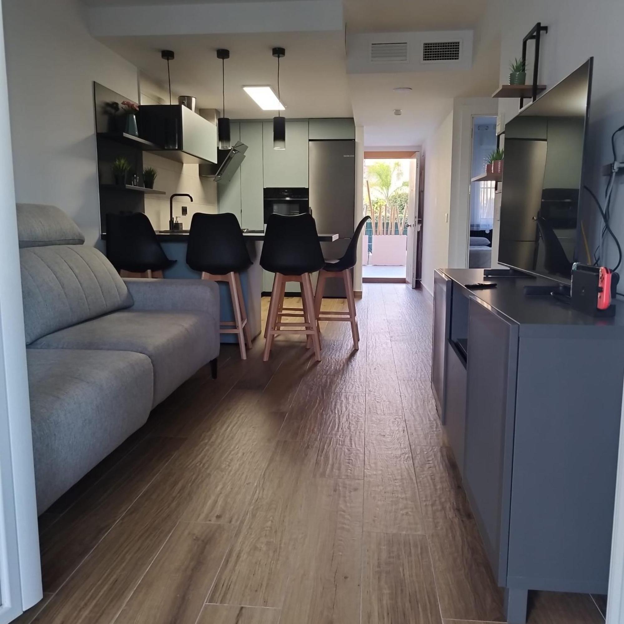 Apartamento Bajo De Diseno, Piscina Privada Climatiza, 150M De La Playa Vera Exterior foto