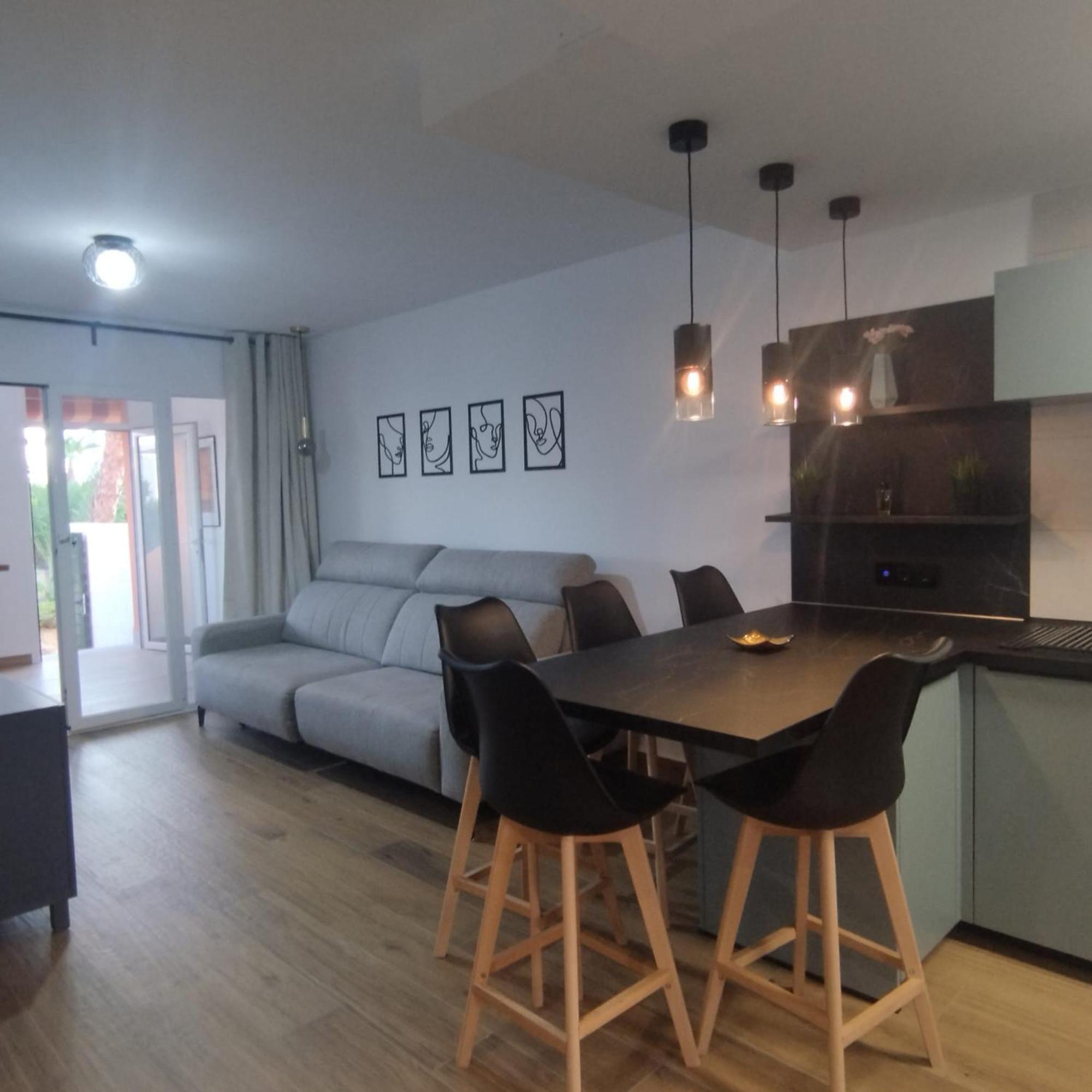 Apartamento Bajo De Diseno, Piscina Privada Climatiza, 150M De La Playa Vera Exterior foto