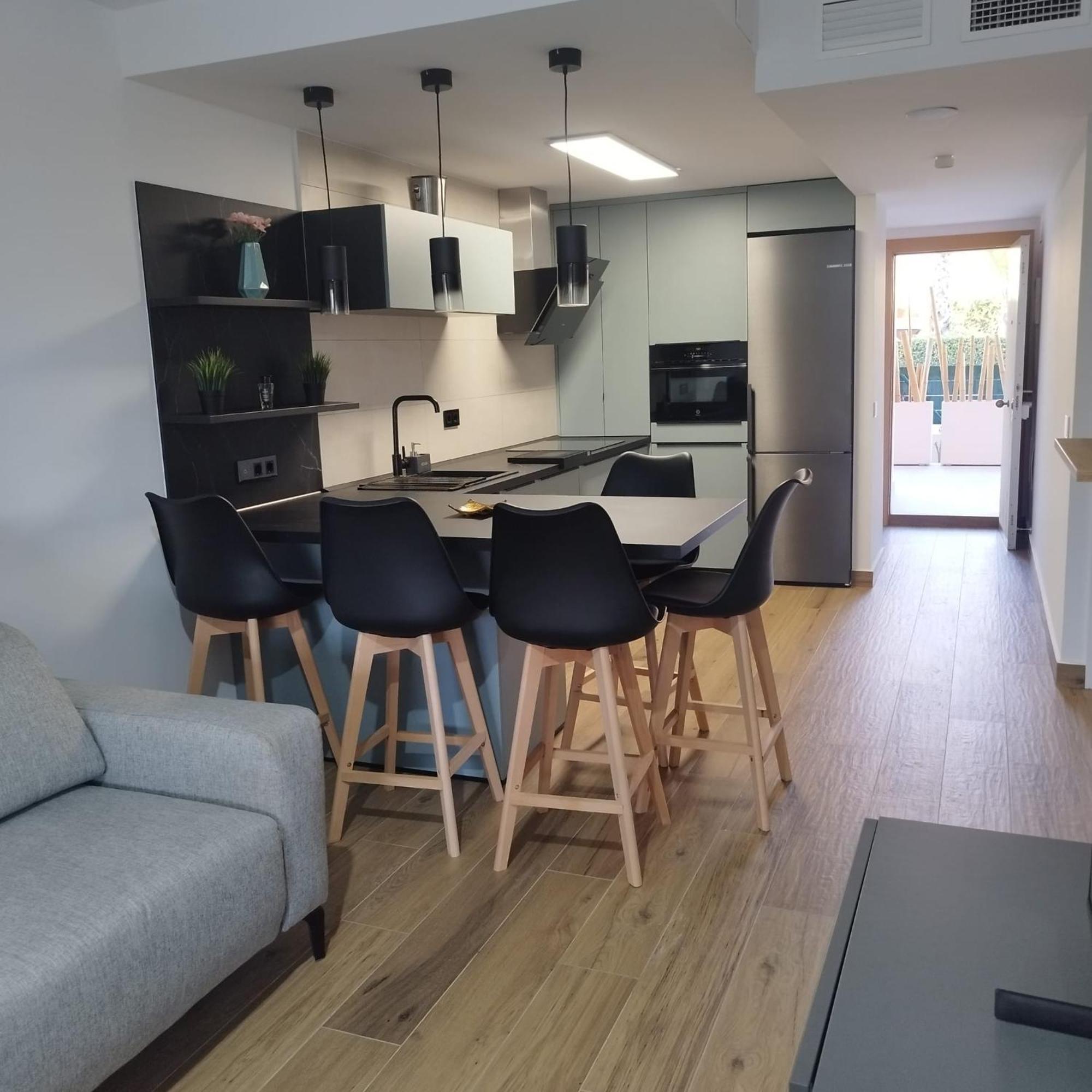 Apartamento Bajo De Diseno, Piscina Privada Climatiza, 150M De La Playa Vera Exterior foto