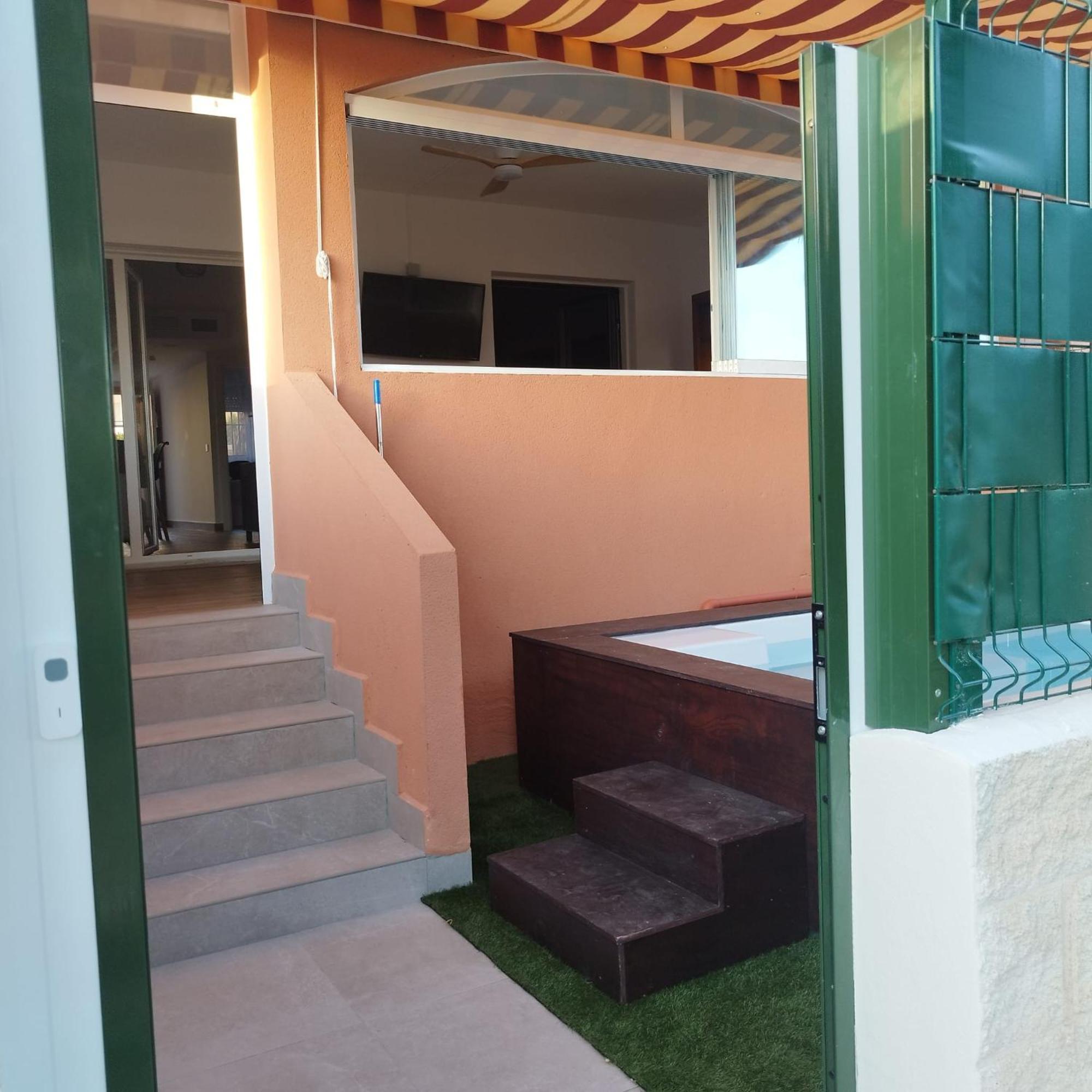 Apartamento Bajo De Diseno, Piscina Privada Climatiza, 150M De La Playa Vera Exterior foto
